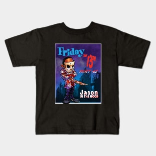 Friday 13: Jason in the hood Kids T-Shirt